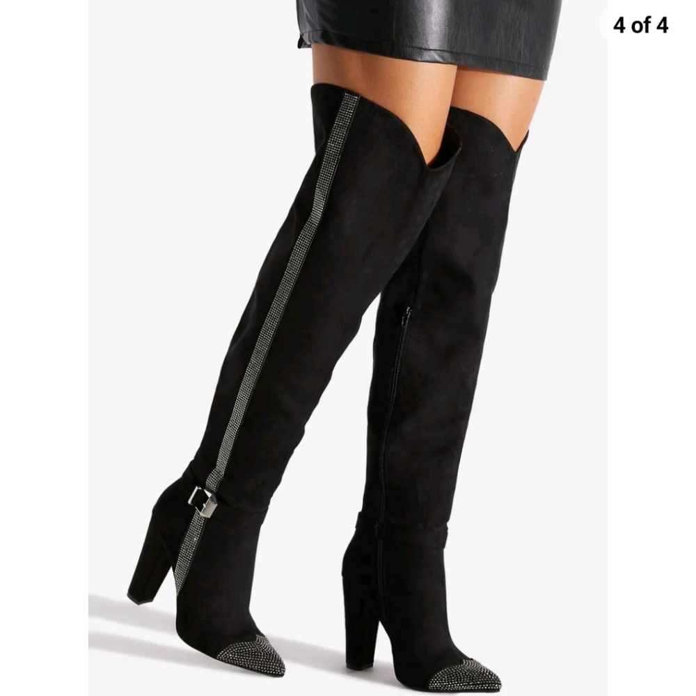 Black boots